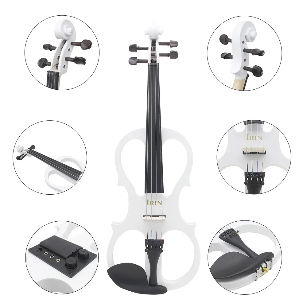 IRIN 4/4 Electric Violin Maple - Violin Rosin Bow review and price