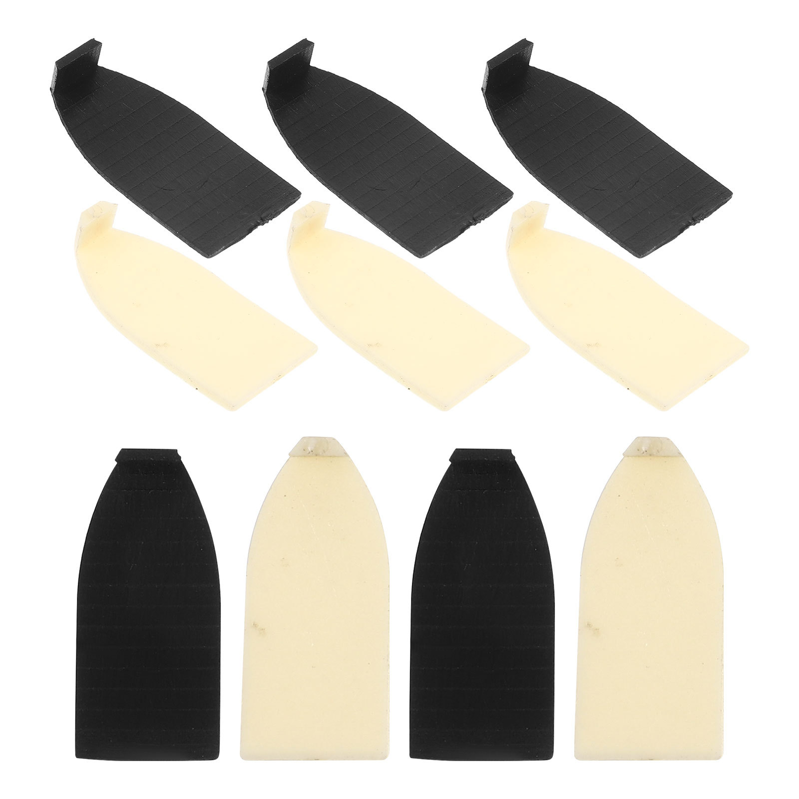 10Pcs Violin Bow Pads Plastic  - Violin Rosin Bow review and price