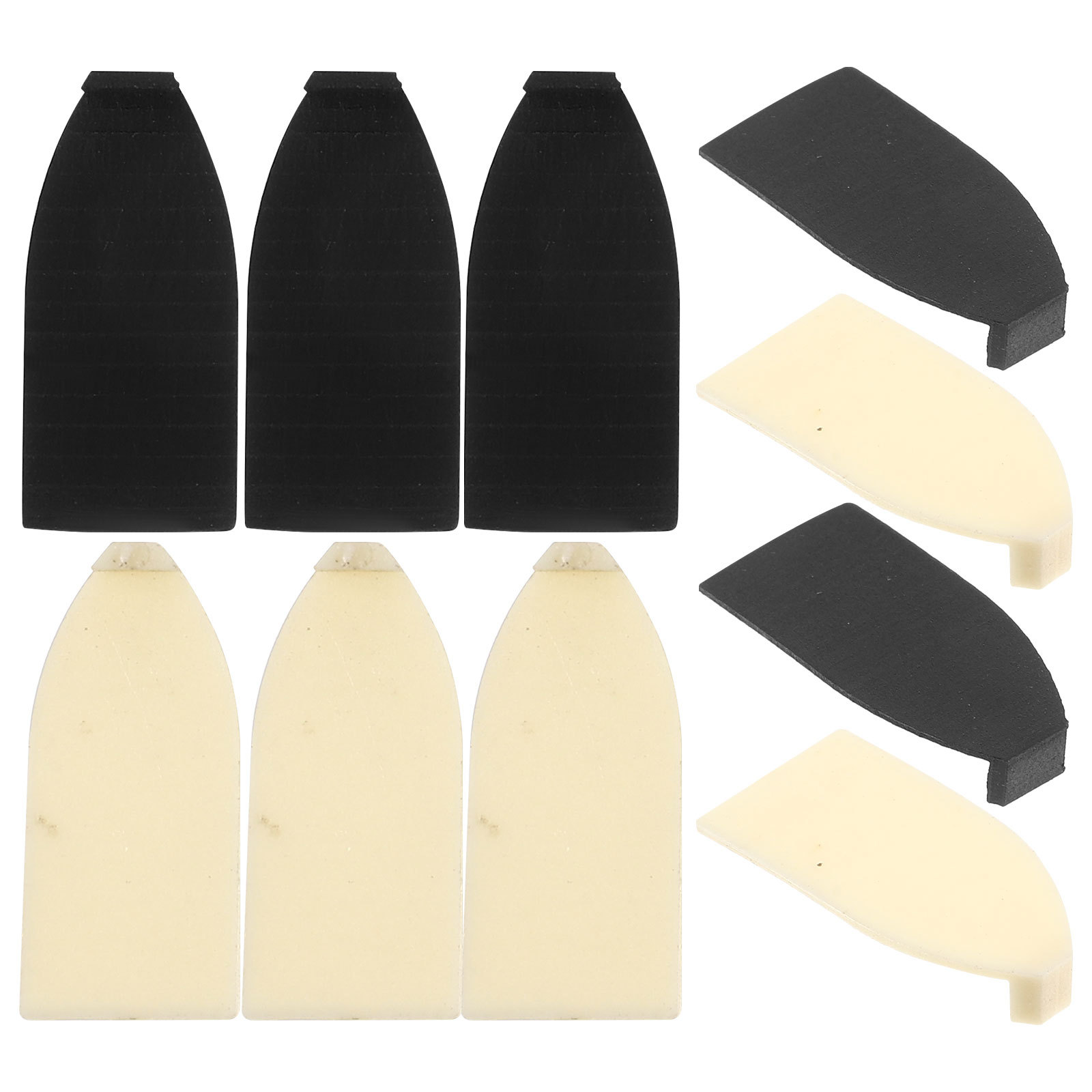 10Pcs Violin Bow Pads Plastic  - Violin Rosin Bow review and price