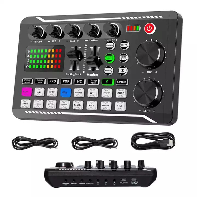 F998 Live Sound Card Audio Tun - Audio Music Tiktok review and price