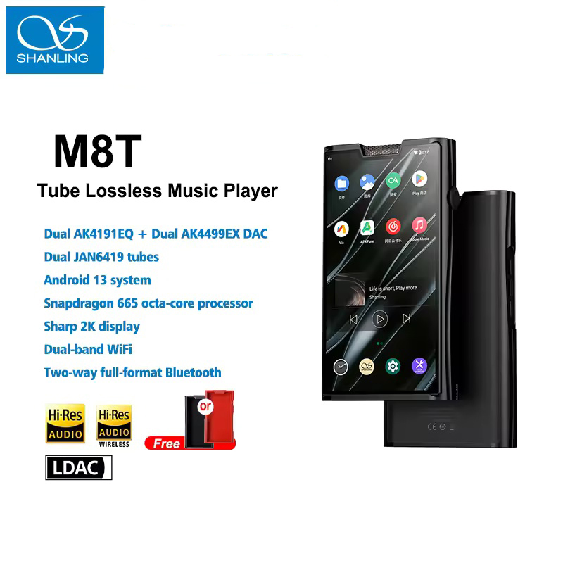 SHANLING M8T Flagship Tube And - Mp3 Audio Music Youtube review and price
