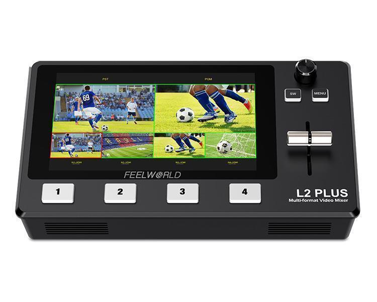 FEELWORLD L2 PLUS Multi-Camera - Audio Mixer 4 Channel review and price