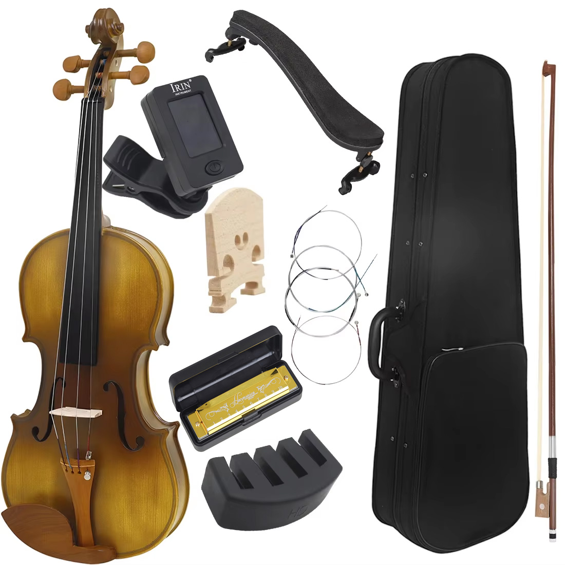 4/4 Violin Spruce Wood Vintage - Violin Rosin Bow review and price