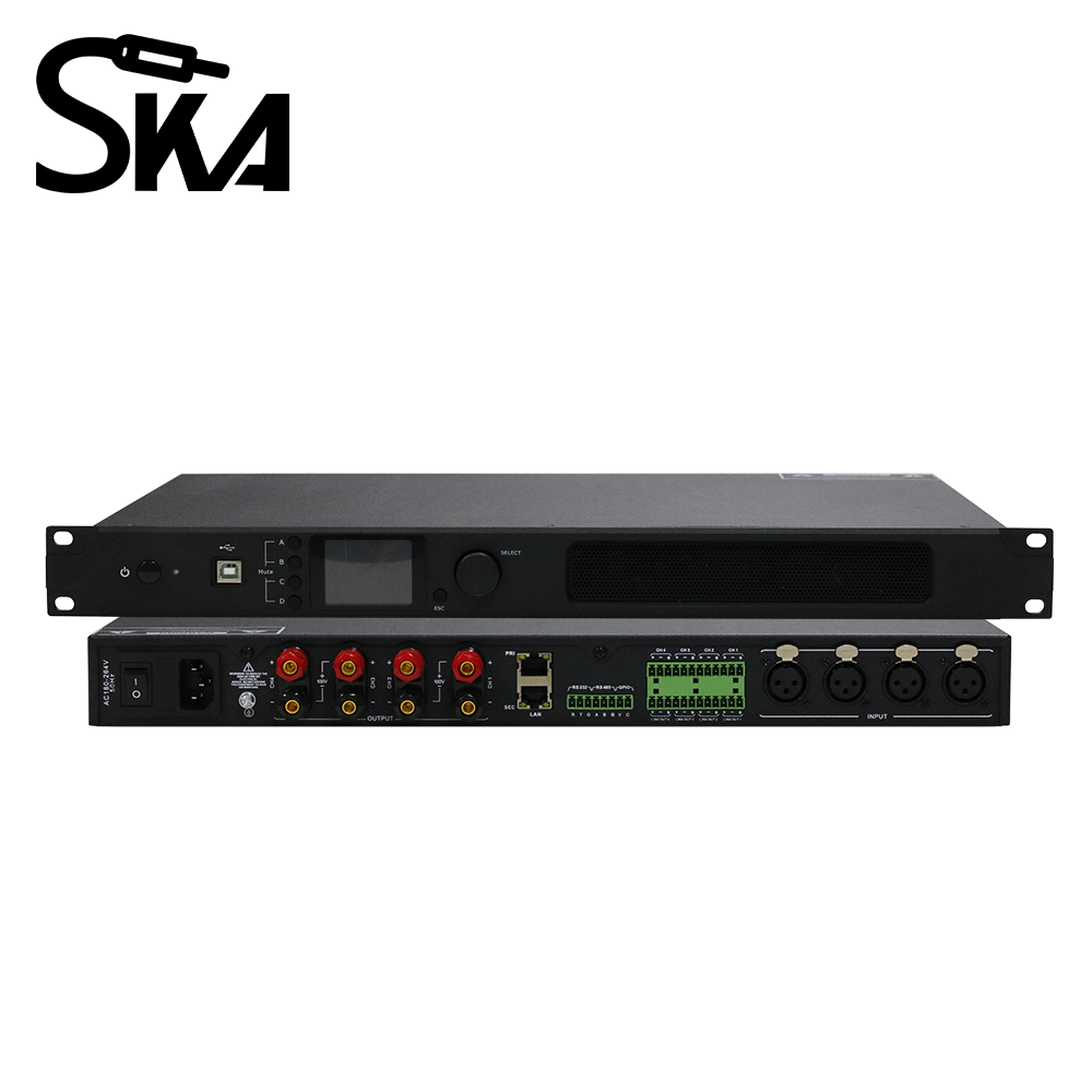 DSP Digital Power Amplifier 1U - Audio Mixer 4 Channel review and price