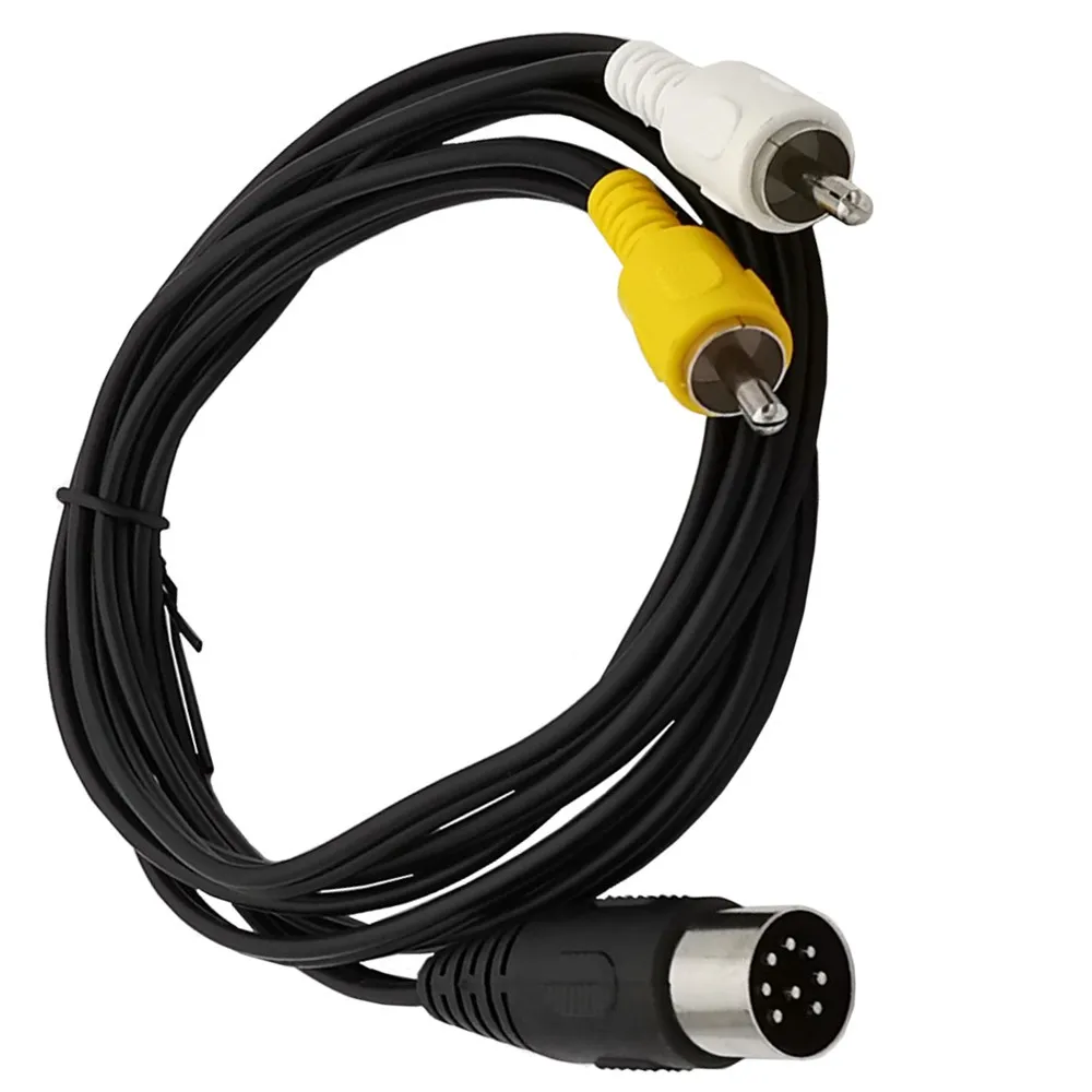 Din 8 Pin to 2RCA Cable 8Pin D - Audio Music Instrumental review and price