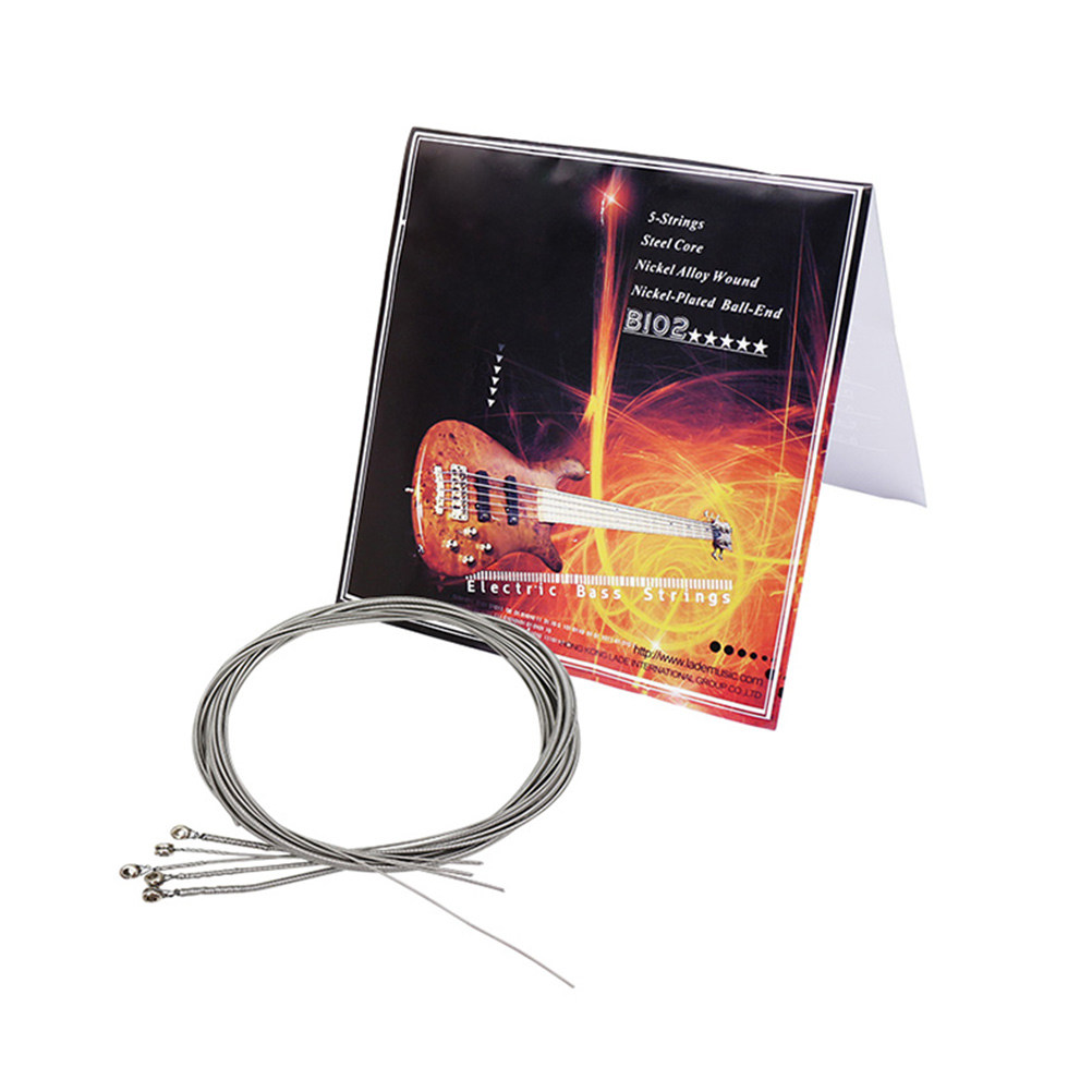 1Pack Reliable 5-String Electr - Bass Guitar Strings review and price