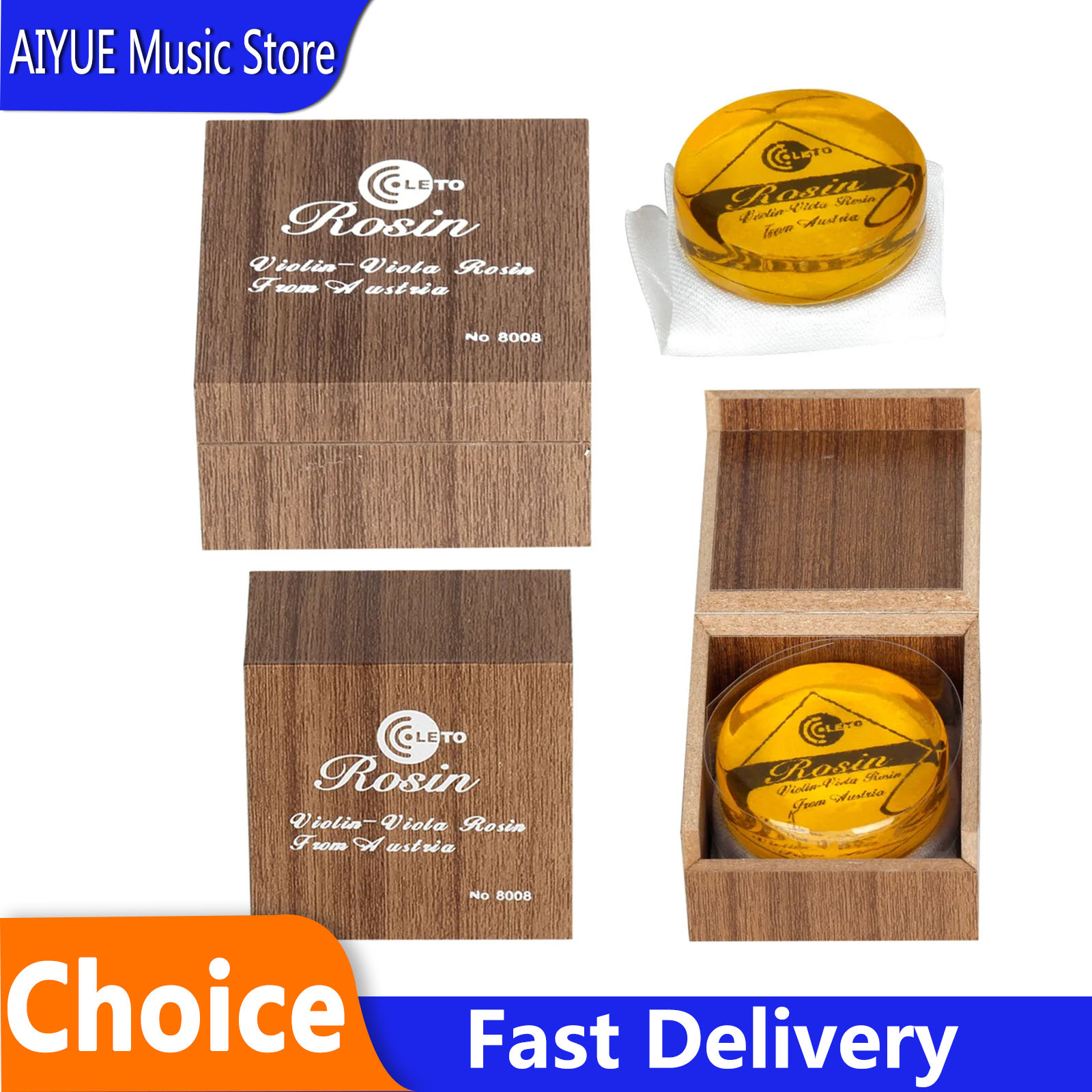 LETO Violin Resin Rosin 8008 V - Violin Rosin Bow review and price