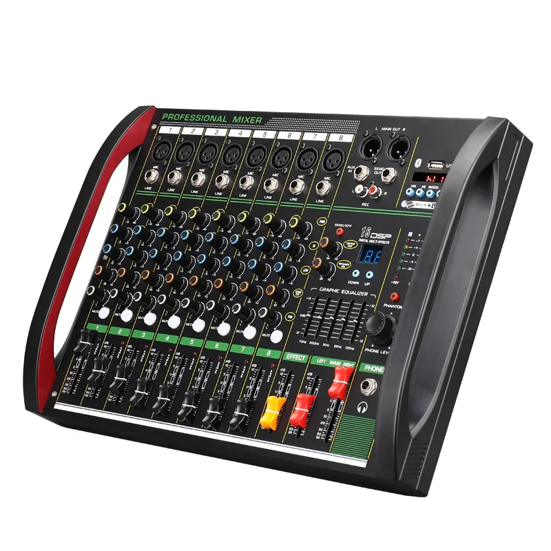 4 / 8-channel mixer DSP reverb - Audio Mixer 4 Channel review and price
