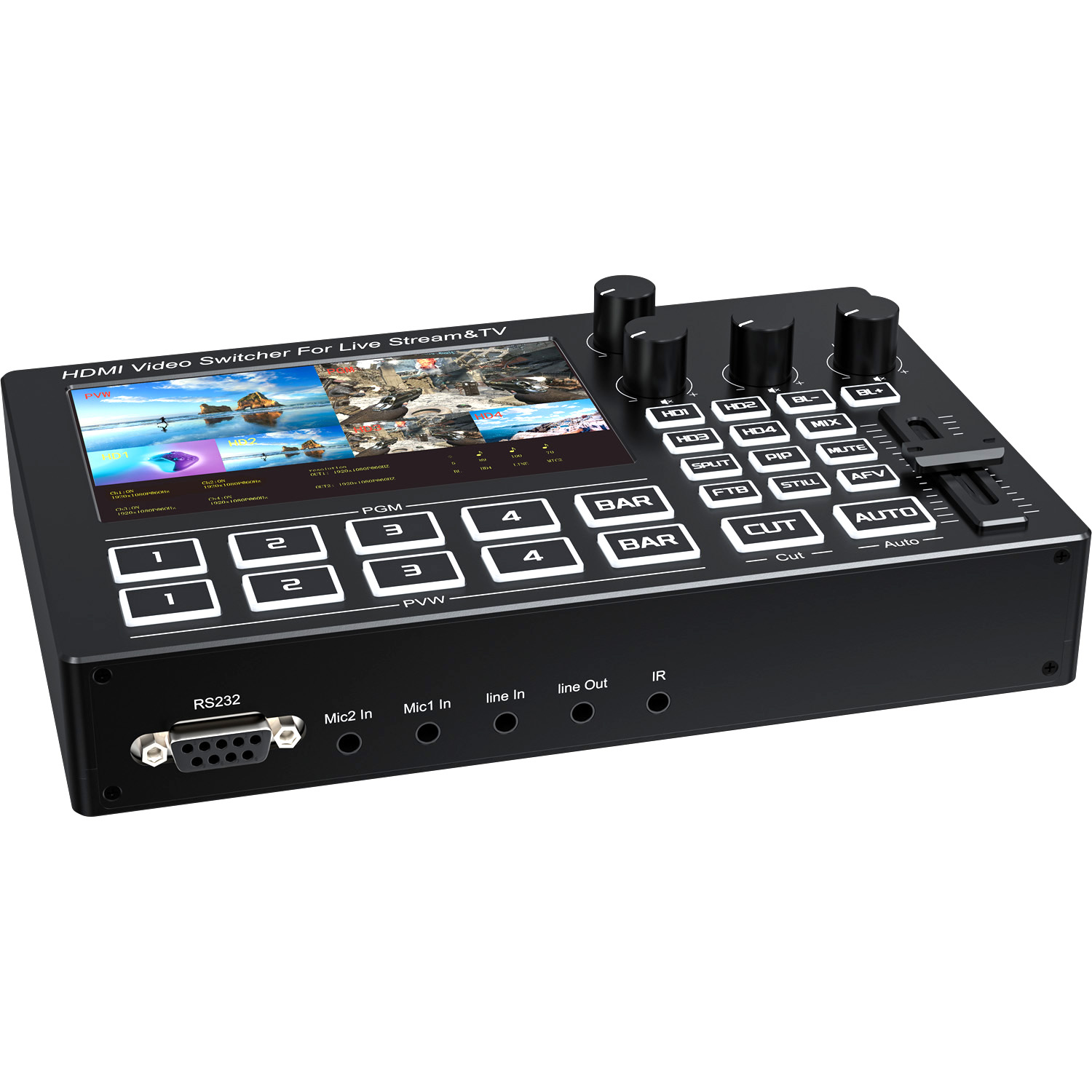 1080P 4 Channel HDMI Live Stre - Audio Mixer 4 Channel review and price