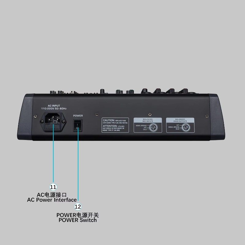 GAX-HLM80 Green Audio 8-channe - Audio Music Mixer review and price