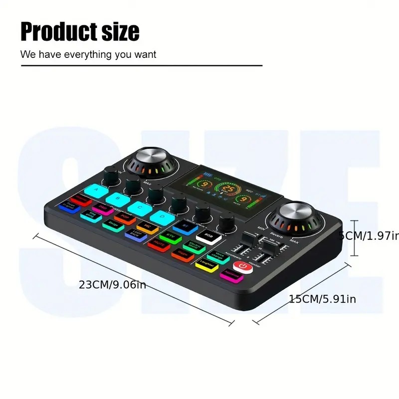 Audio Mixer, Live Sound Card w - Audio Music Dj review and price
