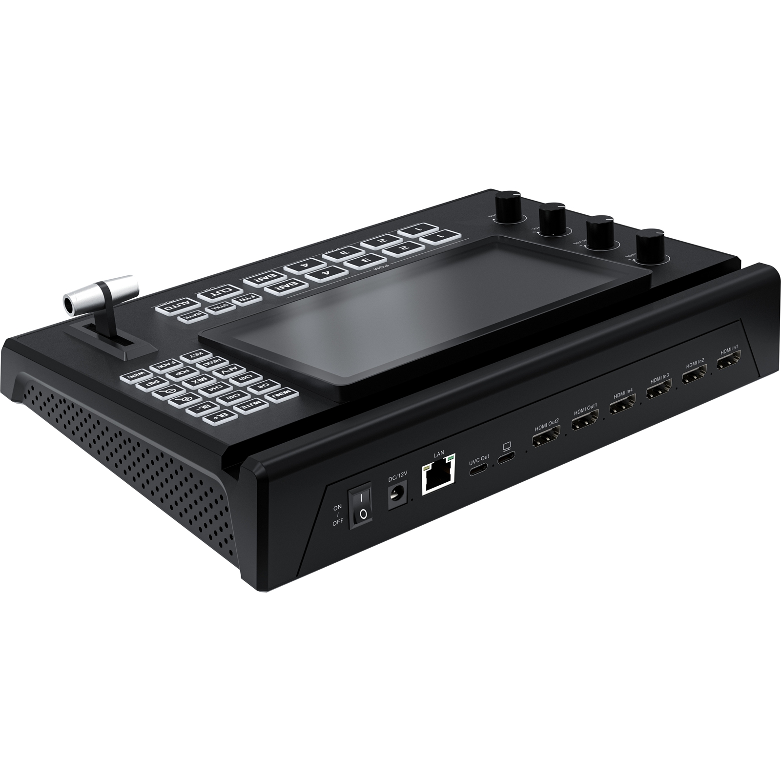 USB3.0 4K 4 Port HDMI Video Mi - Audio Mixer 4 Channel review and price