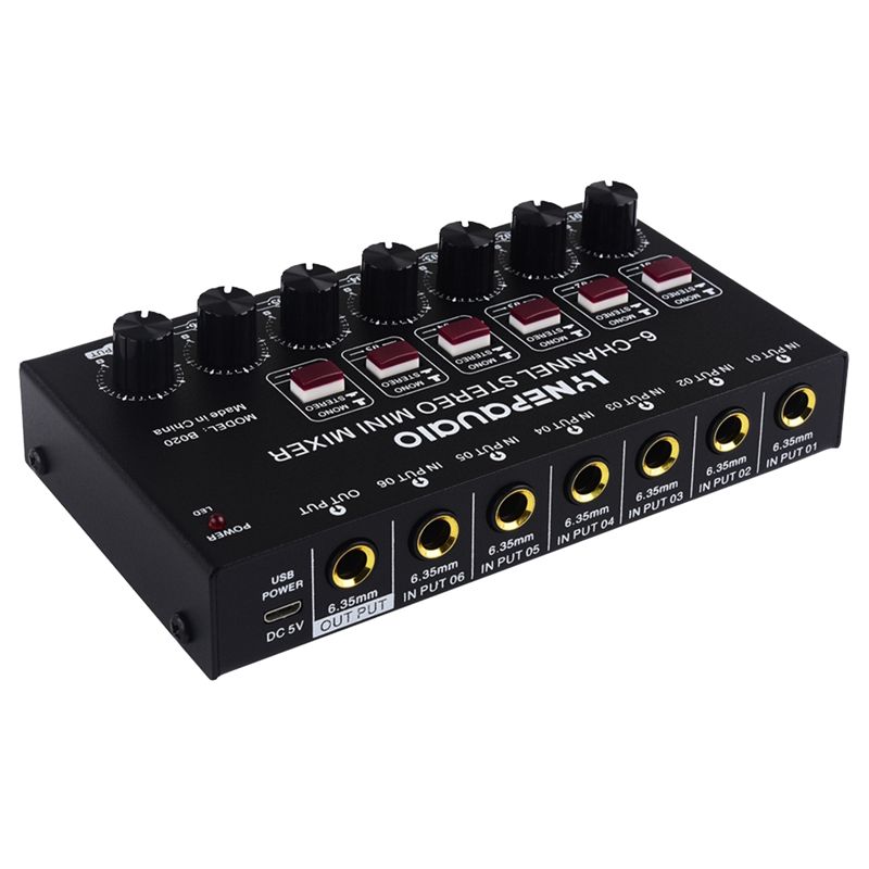 Exquisite-Mini 6-Channel Stere - Audio Music Instrumental review and price