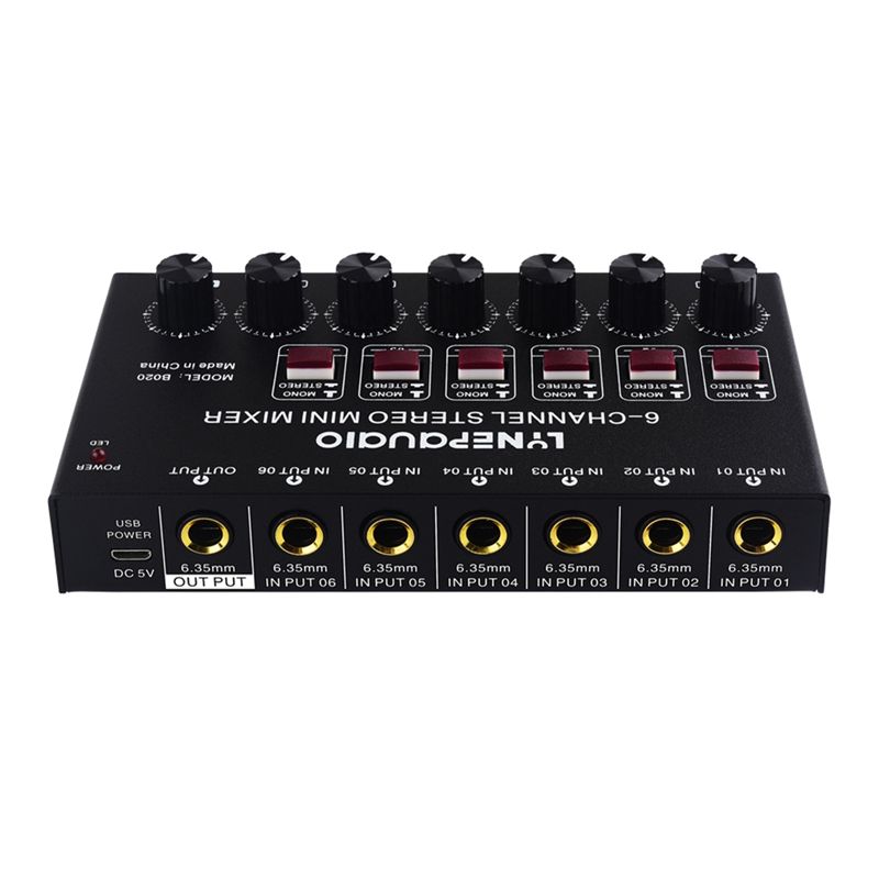 Exquisite-Mini 6-Channel Stere - Audio Music Instrumental review and price